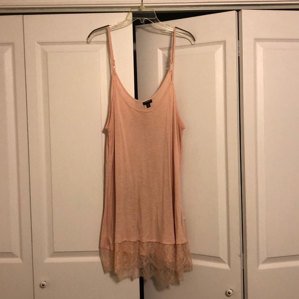 Torrid long lace cami
